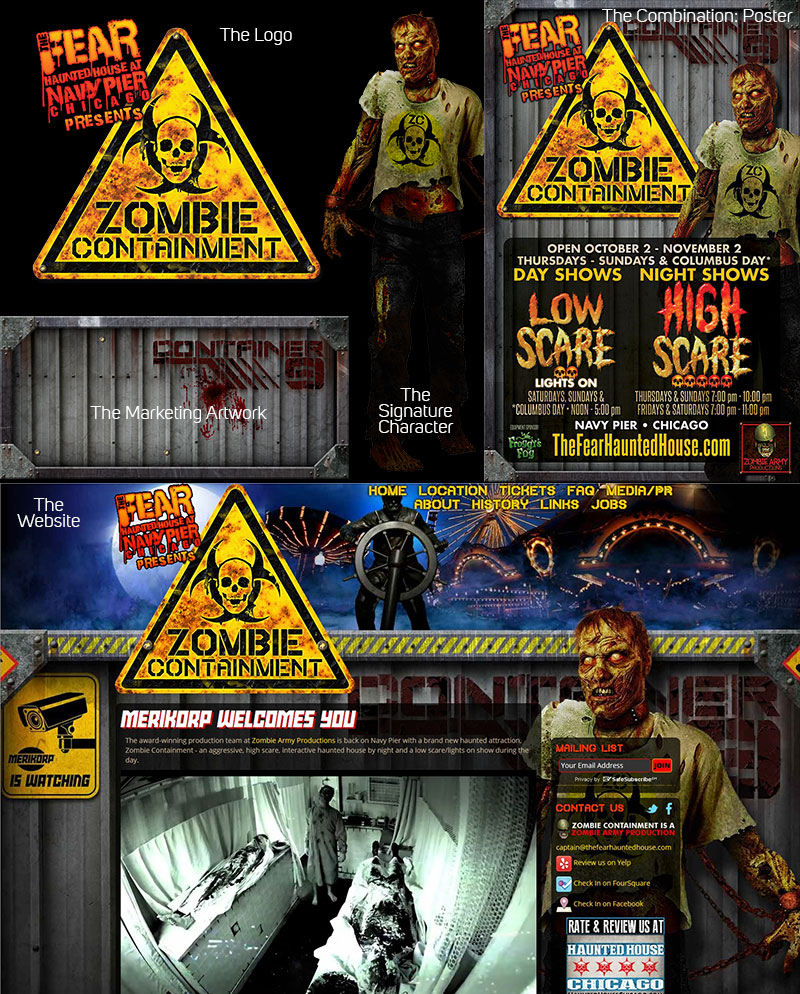 The Fear Haunted House presents Zombie Containment