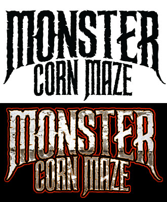 Monster Corn Maze Logo